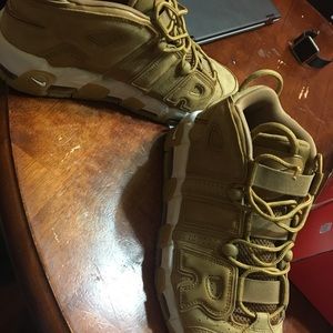 Nike uptempo wheat
